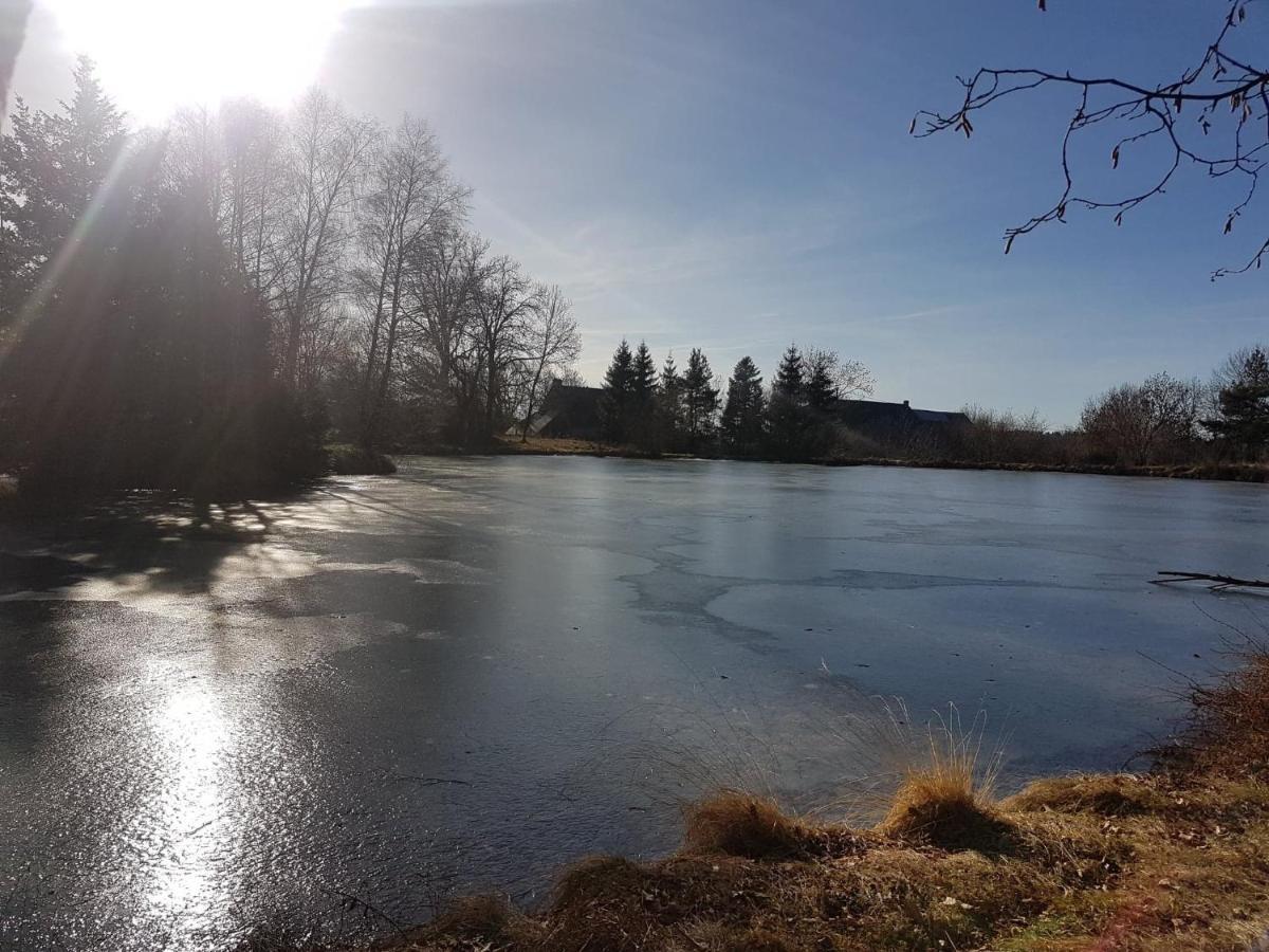 Fermette Typique Auvergnate Dans Son Ecrin D'Eau Et De Verdure Saint-Donat Exterior photo